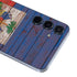 Haiti Flag Dark Wood Galaxy A35 5G Skin